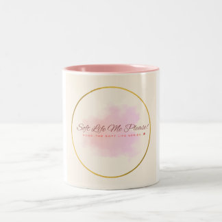 Stich in deine göttliche weibliche Energie... Zweifarbige Tasse