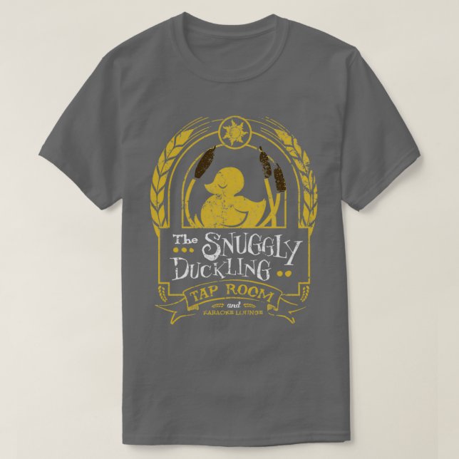 Stich Room Das schneesichere Duckling T-Shirt (Design vorne)