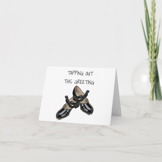 STICH SHOES STECHE DIESEN GEBURTSTAG GREETING KARTE (Vorderseite)