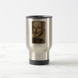 Stiche Shakespeare Droeshout Reisebecher