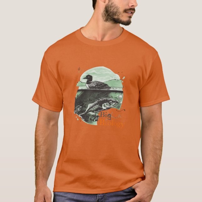 Stichling in die Zukunft experimentelle Evolution  T-Shirt (Vorderseite)