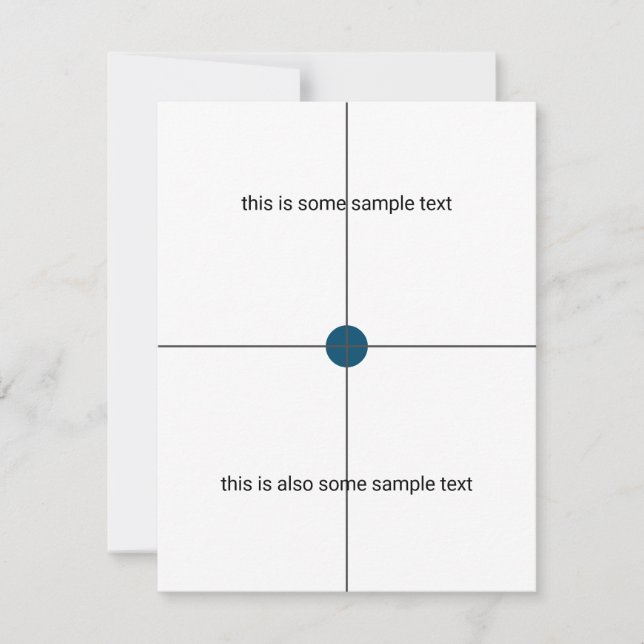 Stichprobenprüfung RSVP Karte (Vorderseite)