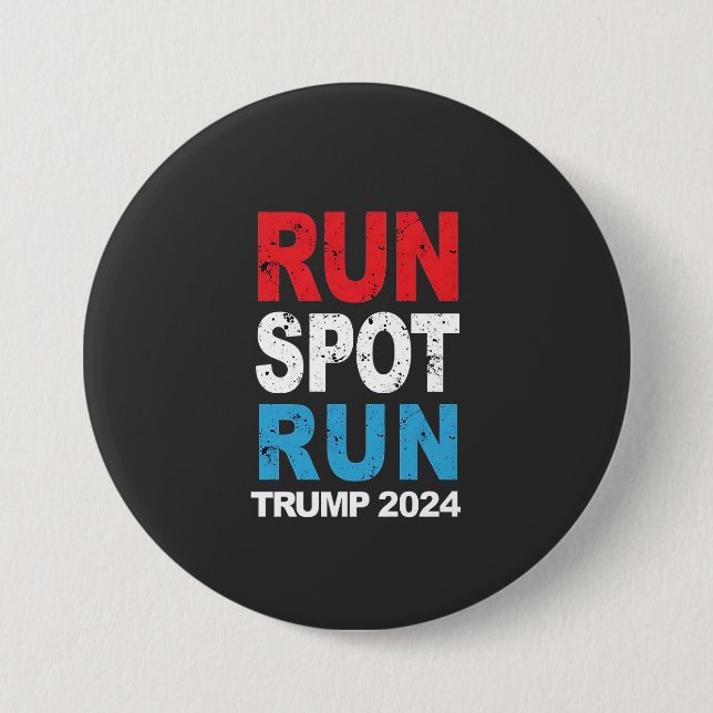 Stichwahl Trump 2024 Trump Vance Button (Vorderseite)