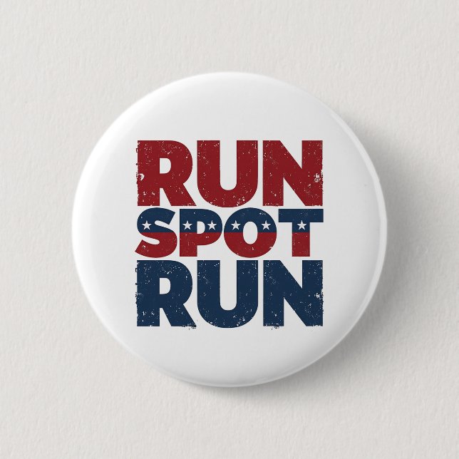 Stichwahl Trump 2024 Trump Vance Button (Vorderseite)