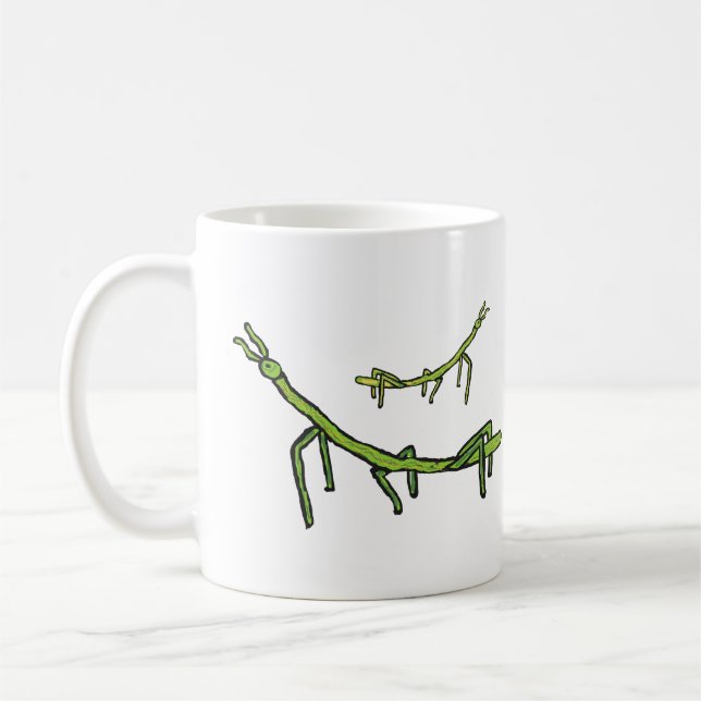 Stick Bug Insekt Kaffeetasse (Links)