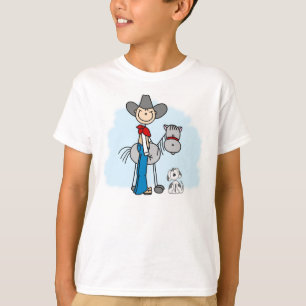 Stick Cowboy N Pferd T-Shirt