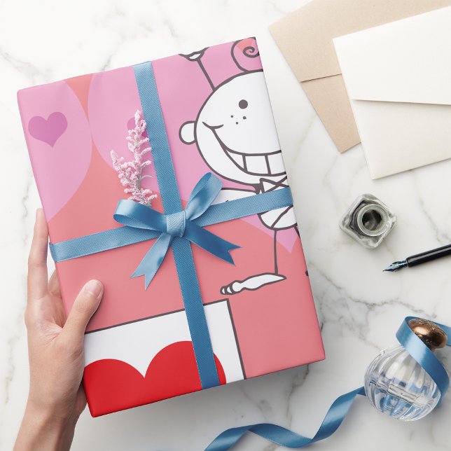 Stick Cupid Geschenkpapier (Von Creator hochgeladen)