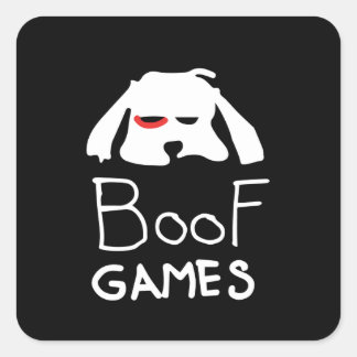 Stick das hier, Boof Aufkleber. Quadratischer Aufkleber