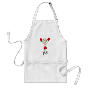 Stick Figure Boxer T-Shirts und Geschenke Schürze