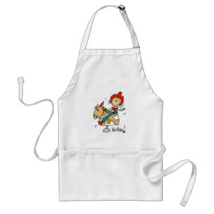 Stick Figure Cowgirl Yee Haw T-Shirts und Geschenk Schürze