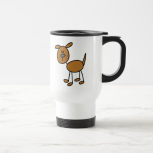 Stick Figure Hund T-Shirts und Geschenke Reisebecher