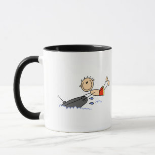 Stick Figure Tubing T-Shirts und Geschenke Tasse