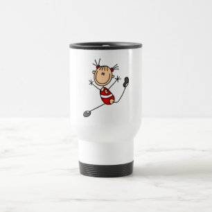 Stick Girl Turnhallen T-Shirts und Geschenke Reisebecher