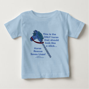 Stick Horse Baby T-shirt