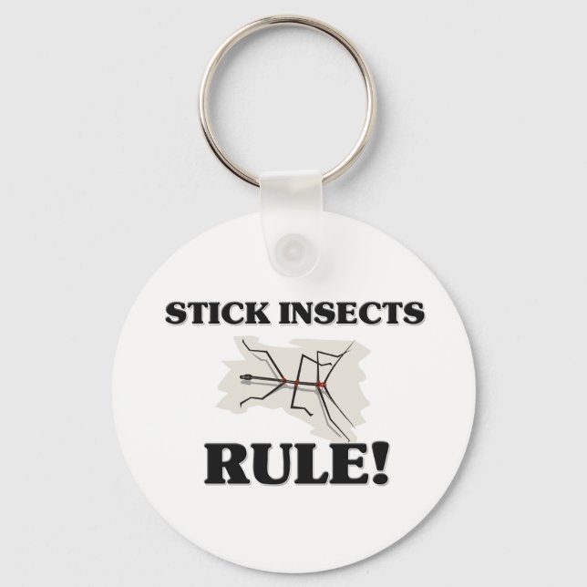 STICK INSEKTS Regel! Schlüsselanhänger (Vorderseite)
