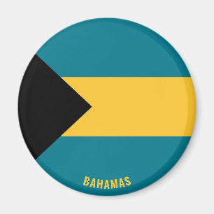 "Stick it" Charming Bahamas Patriotic Magnet