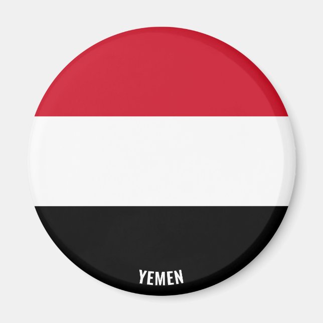 "Stick It" Charming Yemen Patriotic Magnet (Vorne)