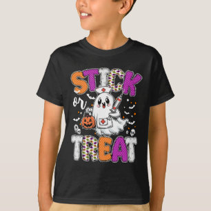 Stick oder Leckerei Ghost Phlebotomie Tech Er Icu T-Shirt