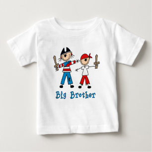 Stick Pirates Big Brother Baby T-shirt