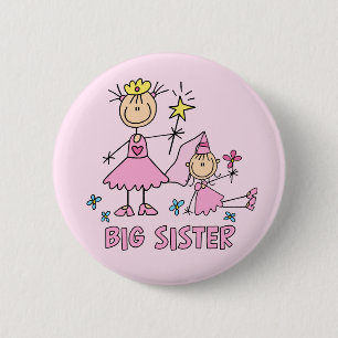 Stick Princess Duo Big Sister Button