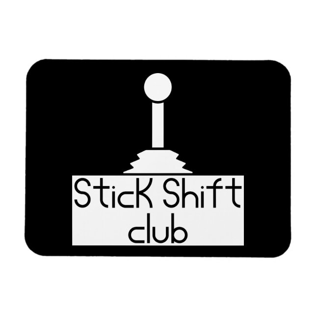 Stick Shift Magnet (Horizontal)