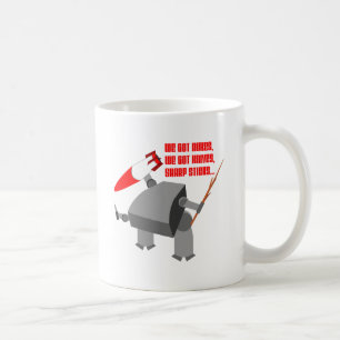 Stickbot Kaffeetasse