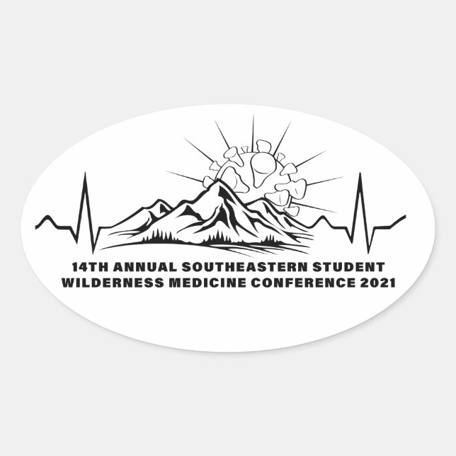 Sticker 2021 Student Wilderness Medicine (Vorderseite)