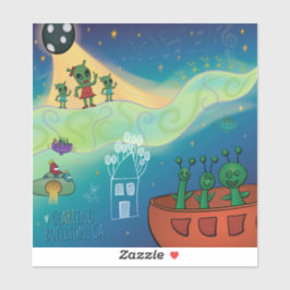 Sticker - Alien Concert