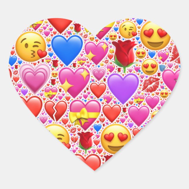 Sticker am Herzen (Vorderseite)