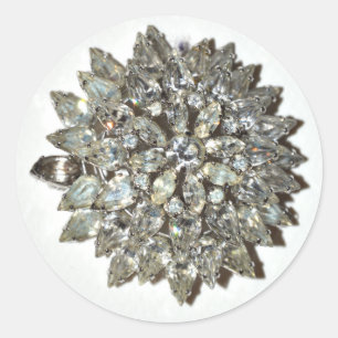 Sticker Bling Rockabilly Sternenexplosion Vintage-