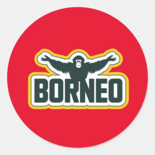Sticker Borneo