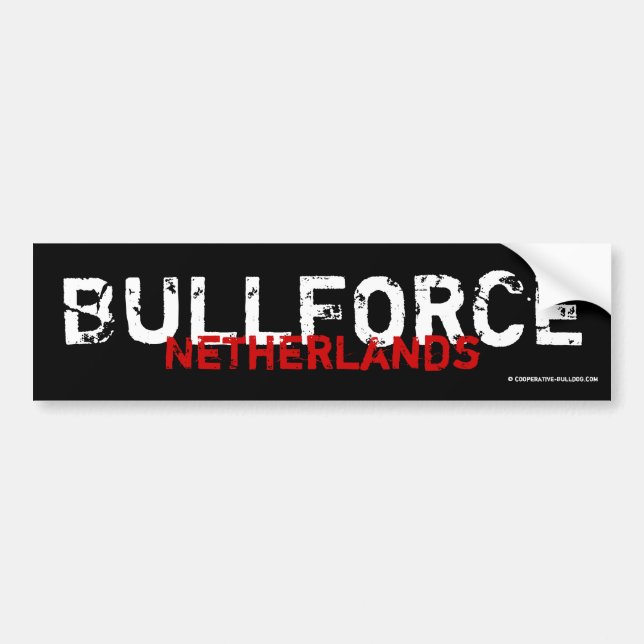 Sticker Bullforce Autoaufkleber (Vorne)