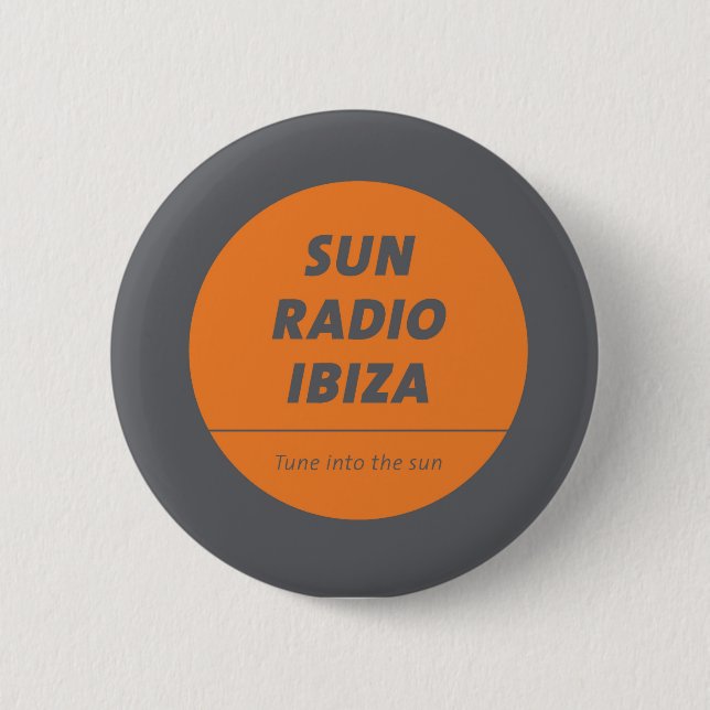 Sticker Button by Sun Radio Ibiza  (Vorderseite)