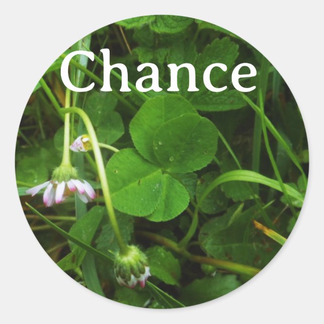 Sticker Chance (Vorderseite)