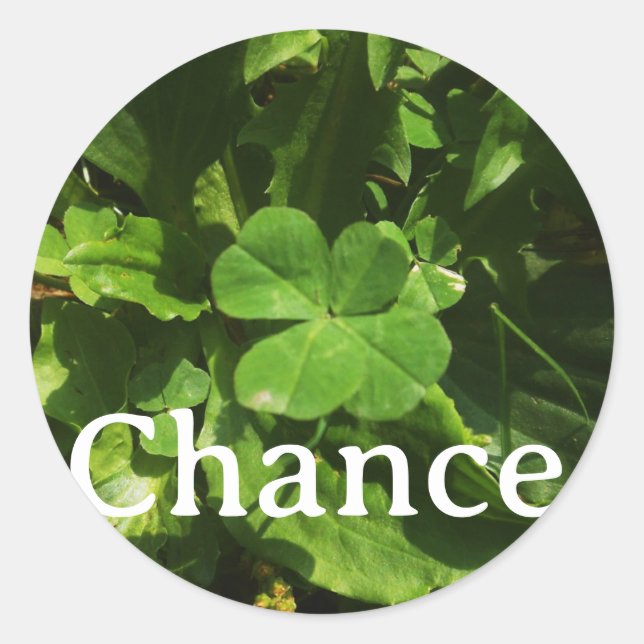 Sticker Chance (Vorderseite)