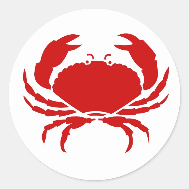 Sticker Crab (Vorderseite)