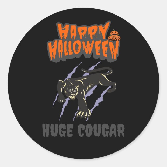 sticker custom cougar (Vorderseite)