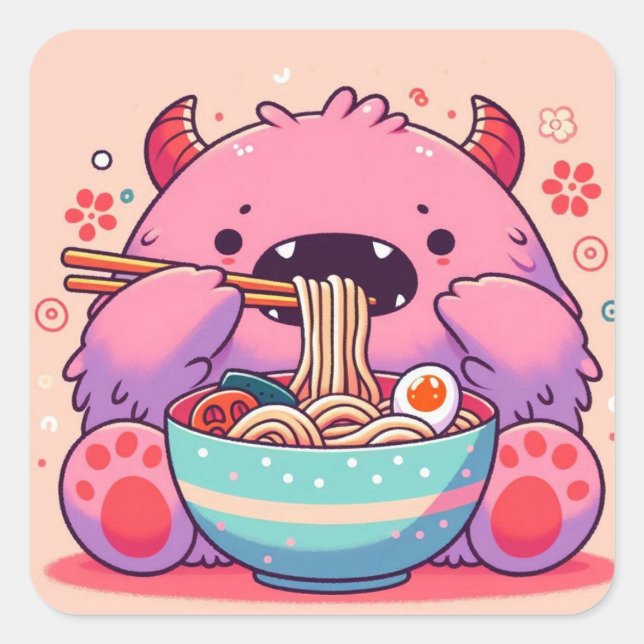 Sticker "Das Nudelfresser" (Vorderseite)