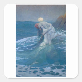STICKER : DER MERMAID : HOWARD PYLE