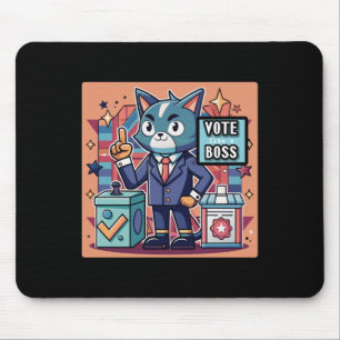 Sticker Design Trending Abstimmung wie ein Boss St Mousepad