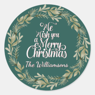 Sticker Frohe Weihnachten