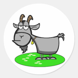 Sticker für alte Ziege
