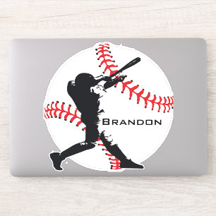 Sticker für Baseball-Batter-Design