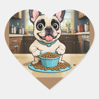 Sticker für Bulldog-Cartoon