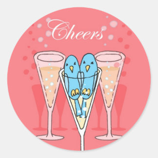 Sticker für Champagnervögel