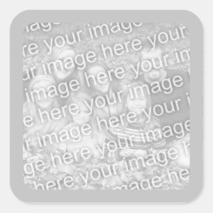 Sticker für das Foto an der Silber