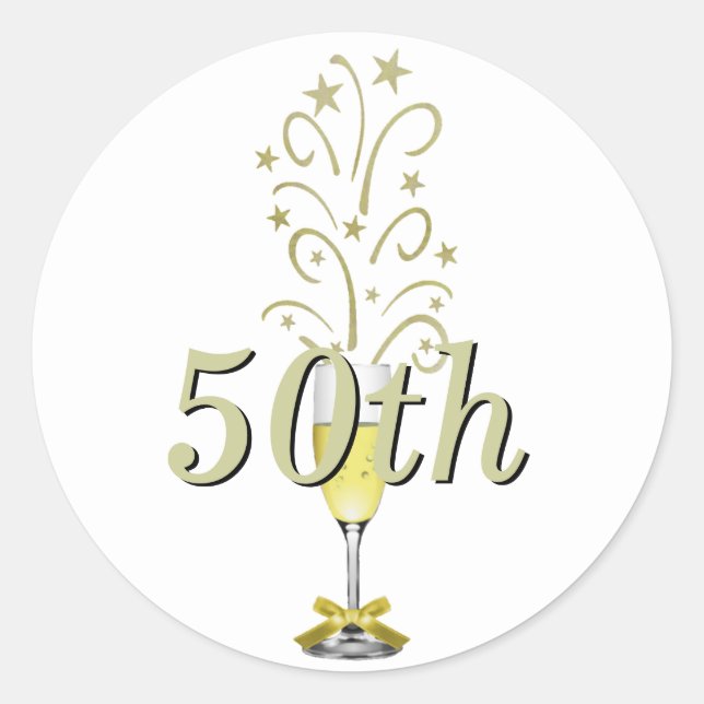 Sticker für das Goldene Jubiläum (Vorderseite)