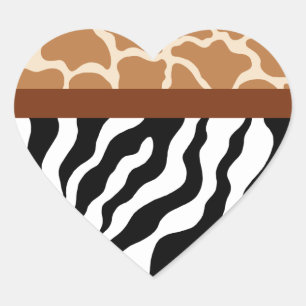 Sticker für das Herz von Tieren