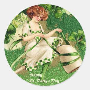 Sticker für das Mädchen St. Patty