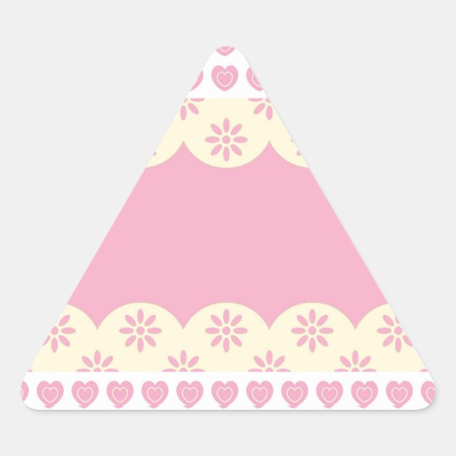 Sticker für das rosa Herz-Eyelet (Vorderseite)